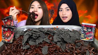 Download lagu ANNOYING🥵 MUKBANG MIE GHOSTPAPPER CAMPUR MISTER POTATO GHOSTPAPPER @selamaatmakan QnA mp3