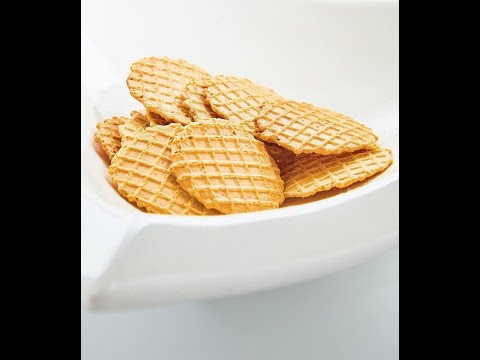 Cómo hacer galletas de waffle galleta de gofre para helado#machine #icecreamcones
