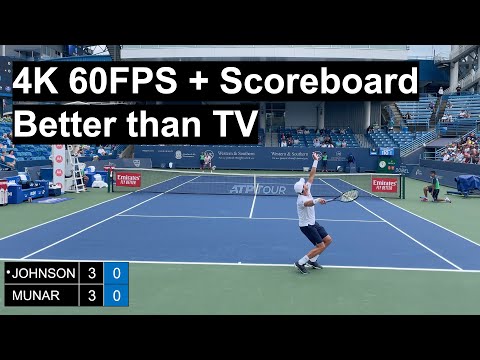 Qualifier Finals! Steve Johnson vs Jaume Munar - Western & Southern Open