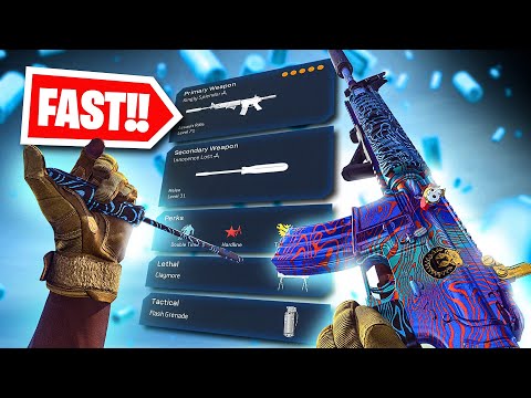 the FASTEST M4A1 CLASS in WARZONE!! (MAX MOVEMENT SPEED)