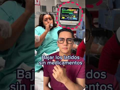 Valsalva maneuver: lowering heart rate without medication. #medicine #shorts