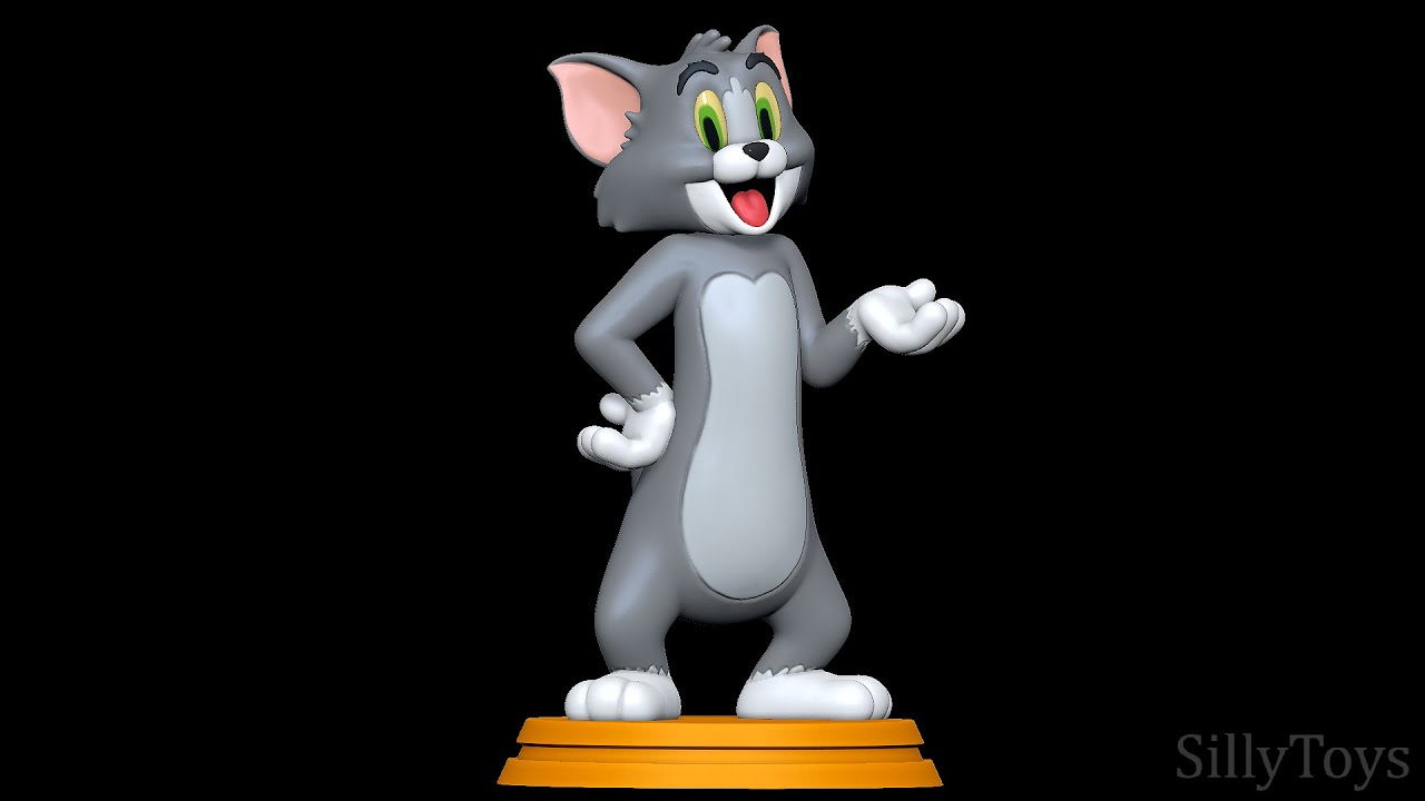 Tomek &ndash; Tom i Jerry Model do druku 3D