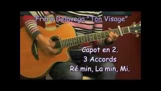Tuto Guitare Fra©ro Delavega " Ton Visage " a˜…Tuto Guitare Tab a˜…