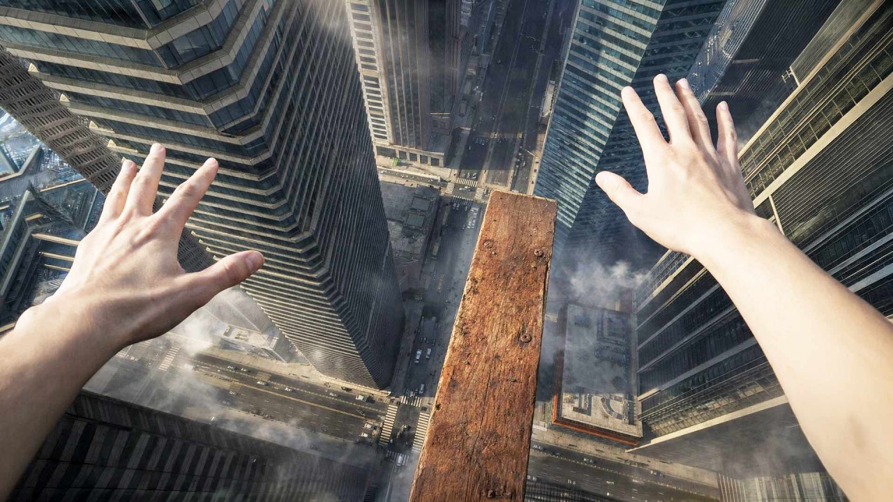 I did this because I am afraid of spiders!! Plank Jump in 360