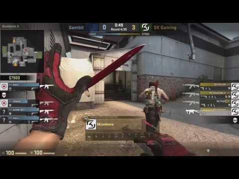 SK Coldzera 5K Ace vs Gambit Cache  CS SUMMIT GRAND FINALS