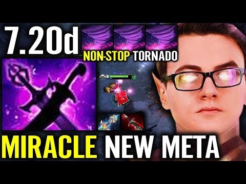 BEST INVOKER WORLD: MIRACLE 7.20d vs Counter PICK New IMBA Epic Gameplay Dota 2