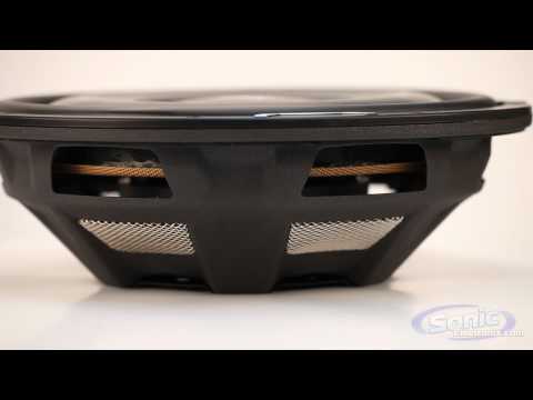 MTX Audio 10" Shallow Mount Subwoofer (FPR10-04)-video