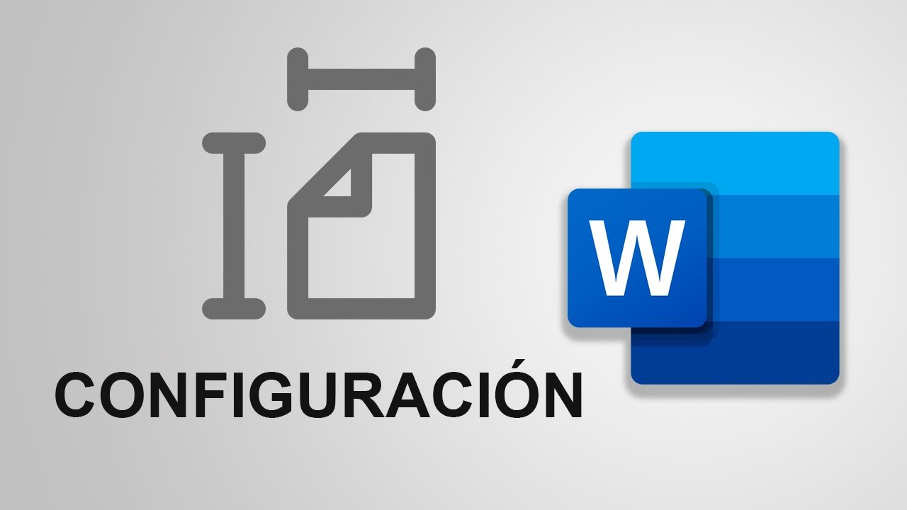 La CONFIGURACIÓN de página en Word