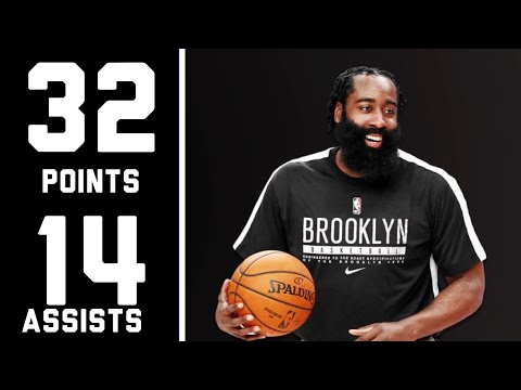 James Harden 32 Points 14 Assists in Debut vs Magic | FULL Nets Debut Highlights