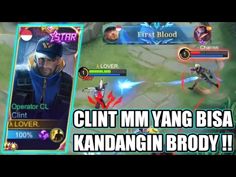 KING MM PAKAI CLINT GOLDLANE, ITEM TERBARU BURST DAMAGE TERSAKIT - MOBILE LEGENDS
