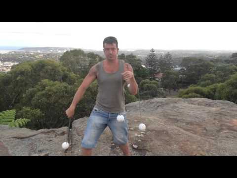 Triple poi - Tech Pattern Juggling