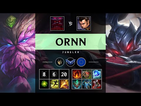 Ornn Jungle vs Xin Zhao - EUW Diamond Patch 25.13