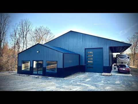 WE BUILT A HOUSE IN OUR SHOP - Dream Shop Build Part 2