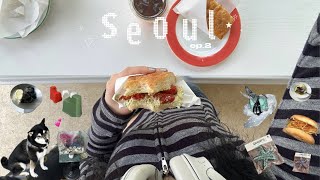 【韓国旅行】ソンス(聖水洞)のショールーム巡りと可愛いサンドイッチ屋さん🥪*。おいしすぎるブルーベリーミルクティーに出会ったep.2