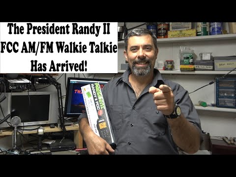 President Randy II FCC AM/FM  Walkie Talkie Radio Part 1. Unboxing Plus Its Features/ Functions.