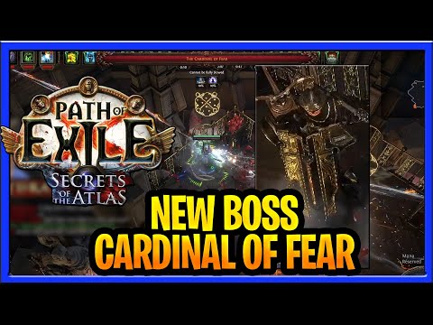 Path of Exile Secrets of the Atlas New Boss The Cardinal of Fear