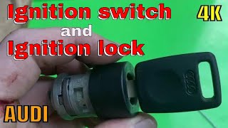 Audi A4 A6 A7 A8 - How to remove ignition lock and ignition switch. Replace yourself easy