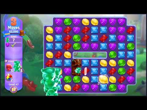 Wonka's World of Candy Level 47 - NO BOOSTERS + FULL STORY 🍫 | SKILLGAMING ✔️