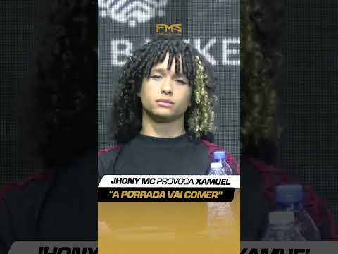 JHONY PROVOCATES XAMUEL at the Press Conference