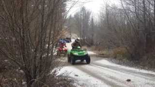 Off-roading in the snow with Enjoy the Mountain