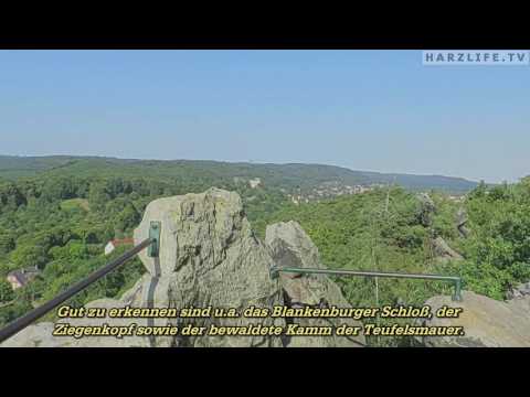 Die Teufelsmauer bei Blankenburg - Auf dem Kammweg (Löbbeckestieg)