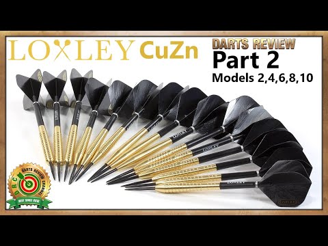 Loxley CuZn Darts Review Models 2 4 6 8 10