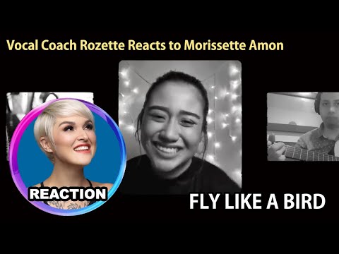 Vocal Coach Reacts to Morissette Amon "Fly like a Bird" Mariah Carey Cover #rozette #morissetteamon