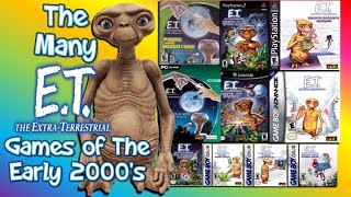 The Many E.T. Video Games Of The Early 2000's | Gameboy Advance | Gameboy Color | Playstation | PC🛸