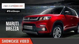#first2expo: Maruti Suzuki Vitara Brezza | Showcase Video | CarDekho@AutoExpo2016