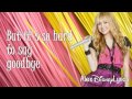 Hannah Montana - I'll Always Remember You (Lyrics On Screen) HD