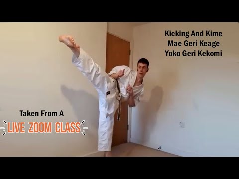 Shotokan Karate Follow Along Class Shotokan Karate Kicking And Kime