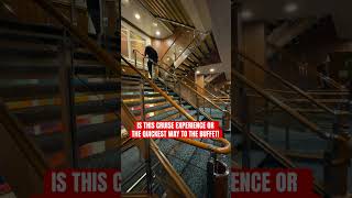 You take the stairs on a cruise and pretend it’s fitness but really, the buffet awaits. 🤫