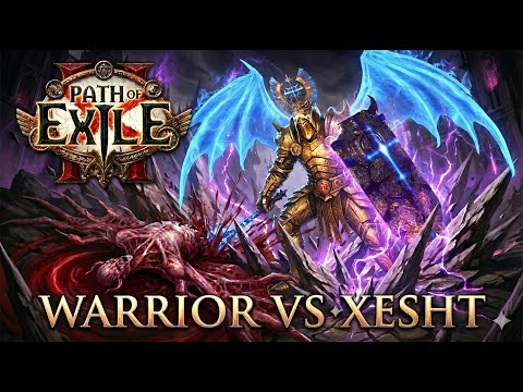 [0.4] PoE 2 | Shield Wall Titan vs T3-Xesht | Path of Exile 2