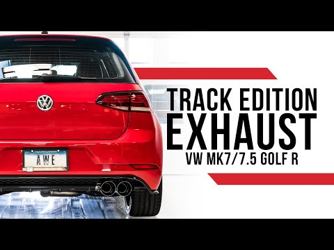 AWE Track Edition Exhaust for the VW Mk7/7.5 Golf R