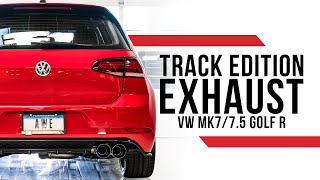 AWE Track Edition Exhaust for the VW Mk7/7.5 Golf R