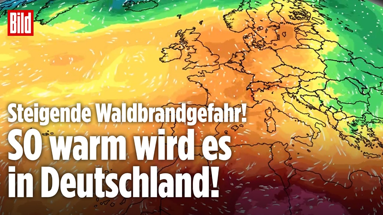 1. Mai bringt 25 Grad: Deutschland erlebt Hitze-Peak und steigende Waldbrandgefahr