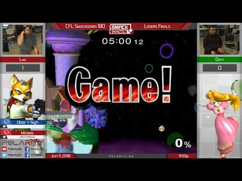 CFL Smackdown 180 Melee - Lad (Fox) vs Oaty (Peach) - Losers Finals