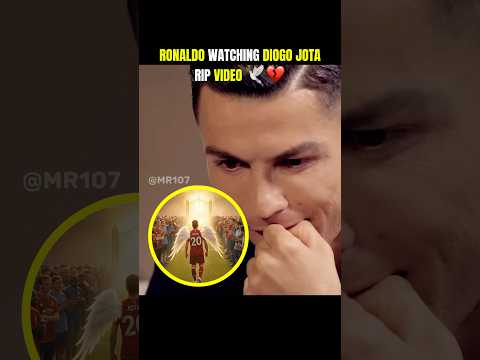 Ronaldo Reaction Diogo Jota 🕊️💔
