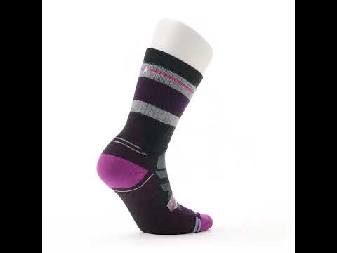 Women's Hike Full Cushion Saturnsphere Crew Socks col. Grey