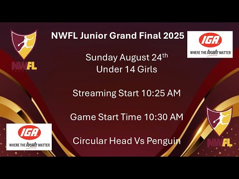 NWFL Junior Under 14 Girls Grand Final 2025