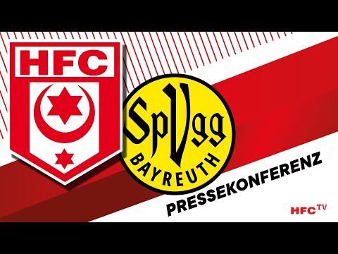 13. Spieltag 2022/23: Hallescher FC - SpVgg Bayreuth | Pressekonferenz vor dem Spiel