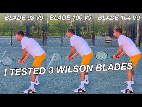 Wilson Blade Play Test | 98 V9, 100 V9, 104 V9 | Finding a New Racquet Part 5