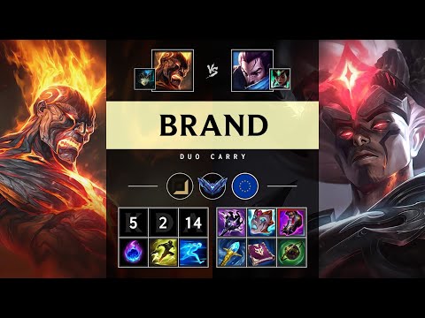 Brand Carry vs Yasuo - EUW Diamond Patch 25.20