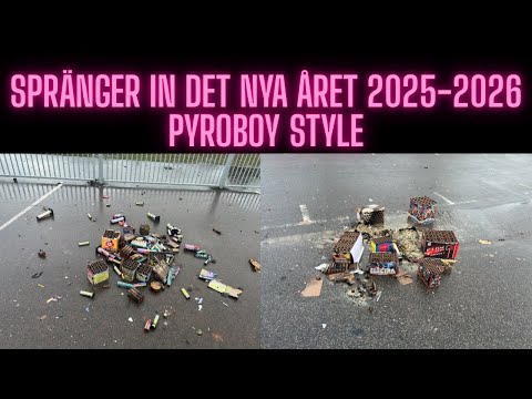 Spränger in nyår 2025 2026