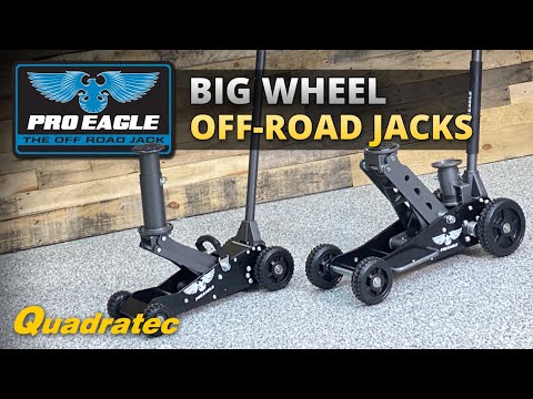 Pro Eagle Off Road Jacks - 1.5 Ton & 2 Ton Big Wheel Off-Road Floor Jack Review