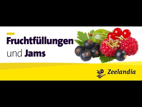 Zeelandia Fruchtfüllungen und Jams