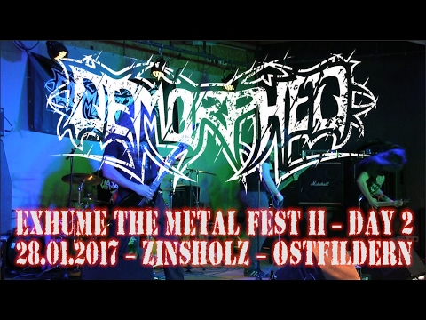 Demorphed - LIVE @ Exhume The Metal 2 - Day 2 - Zinsholz Ostfildern - 28.01.2017 - Dani Zed