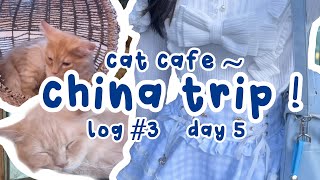 「day 5」   china travel log ⌗3 // unft. missile chan + ft. CATS!