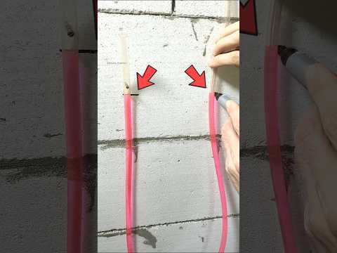 How to Accurately Measure a Horizontal Level with a Hose #shorts #diy #tips #skills