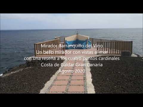 Mirador Barranquillo del Vino Costa de Gáldar en Gran Canaria